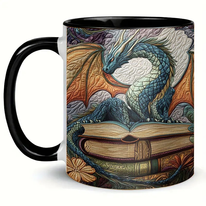 Magic Dragon Ceramic Coffee Mug