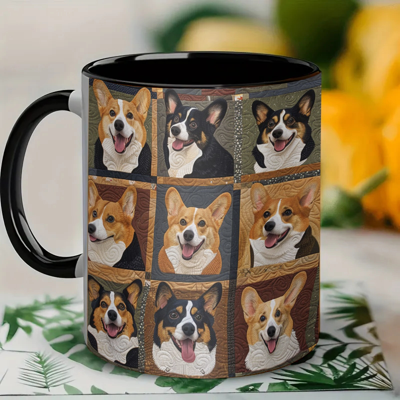 Corgi Dog Ceramic Coffee Mug