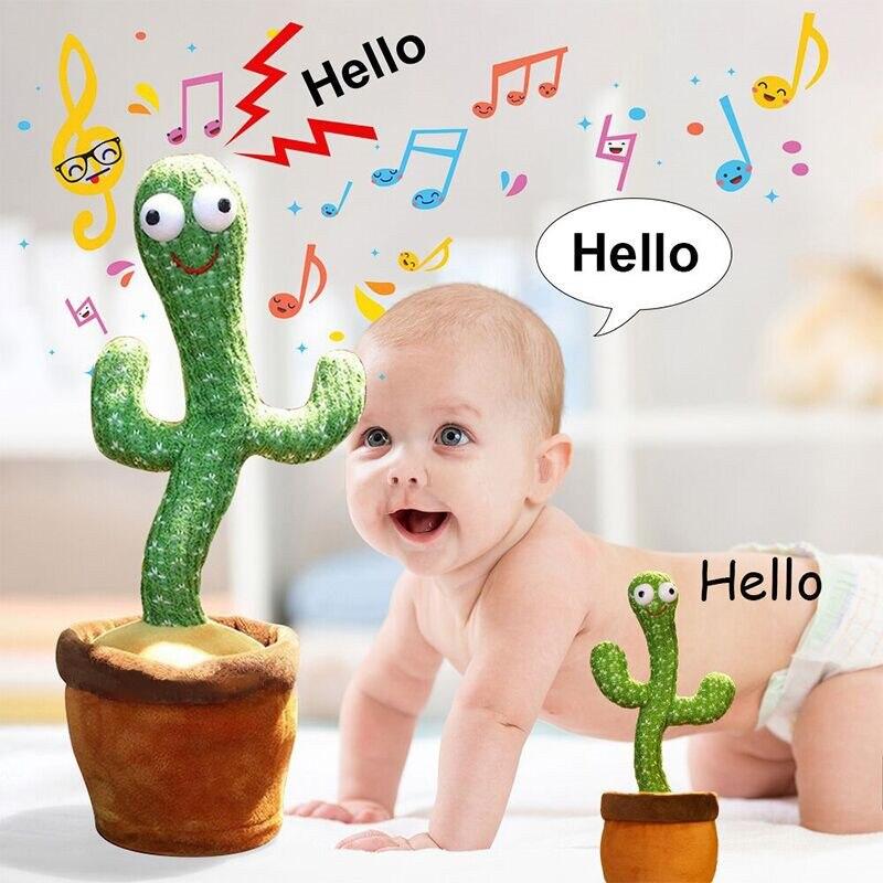 Talking & Dancing Cactus Mimicking Toy