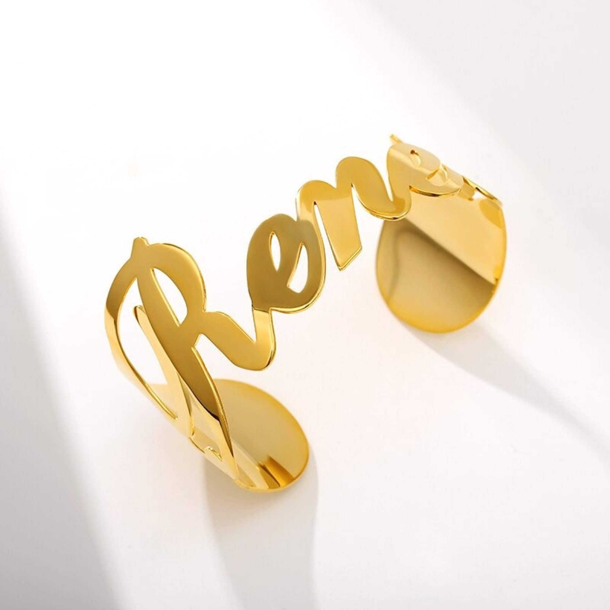 Personalized Name Bangle
