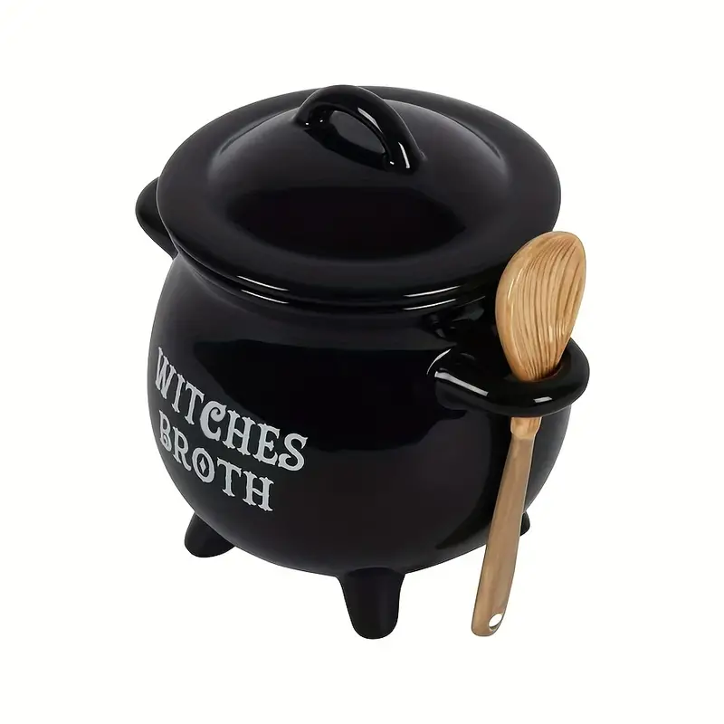Witches Brew Cauldron Mug Set 