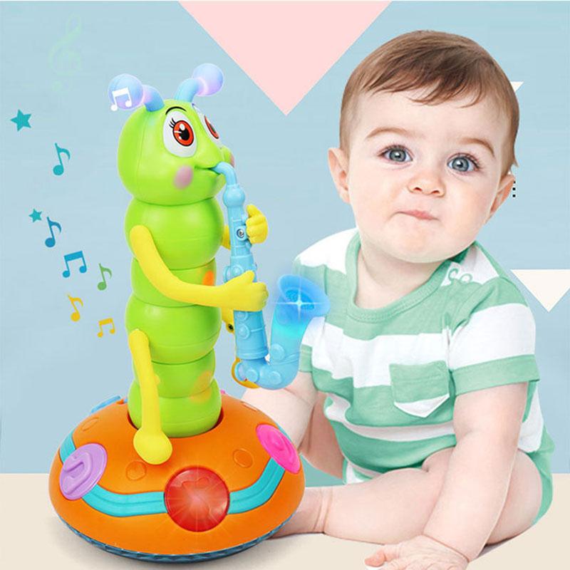 Dancing Toy with Light and Music Caterpillar Toys