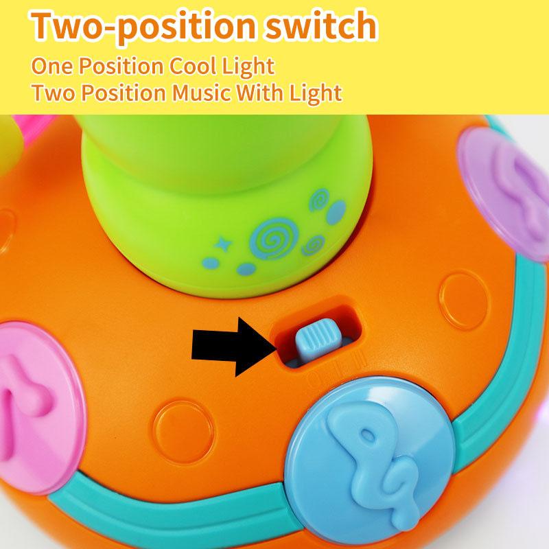 Dancing Toy with Light and Music Caterpillar Toys
