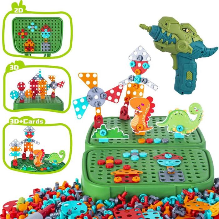 Dinosaur Toy Magic Game Toolbox