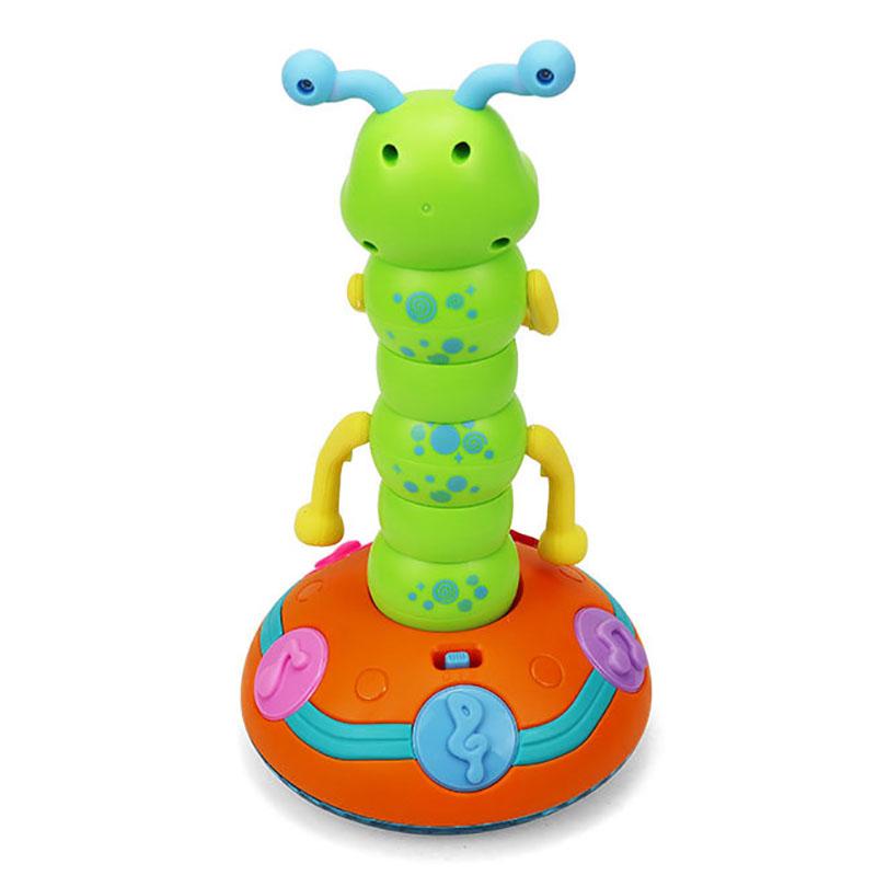 Dancing Toy with Light and Music Caterpillar Toys