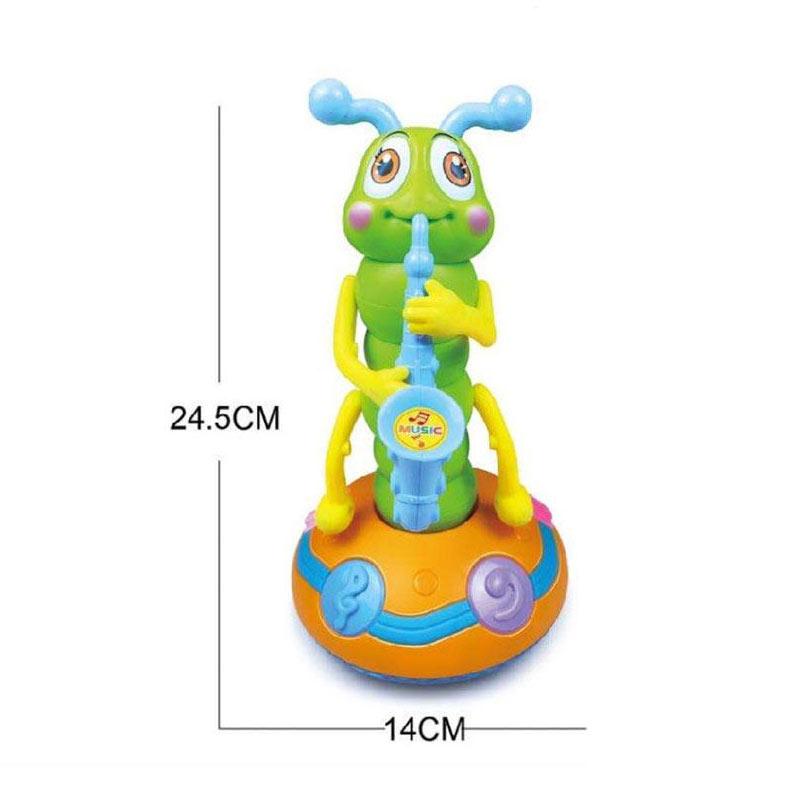 Dancing Toy with Light and Music Caterpillar Toys