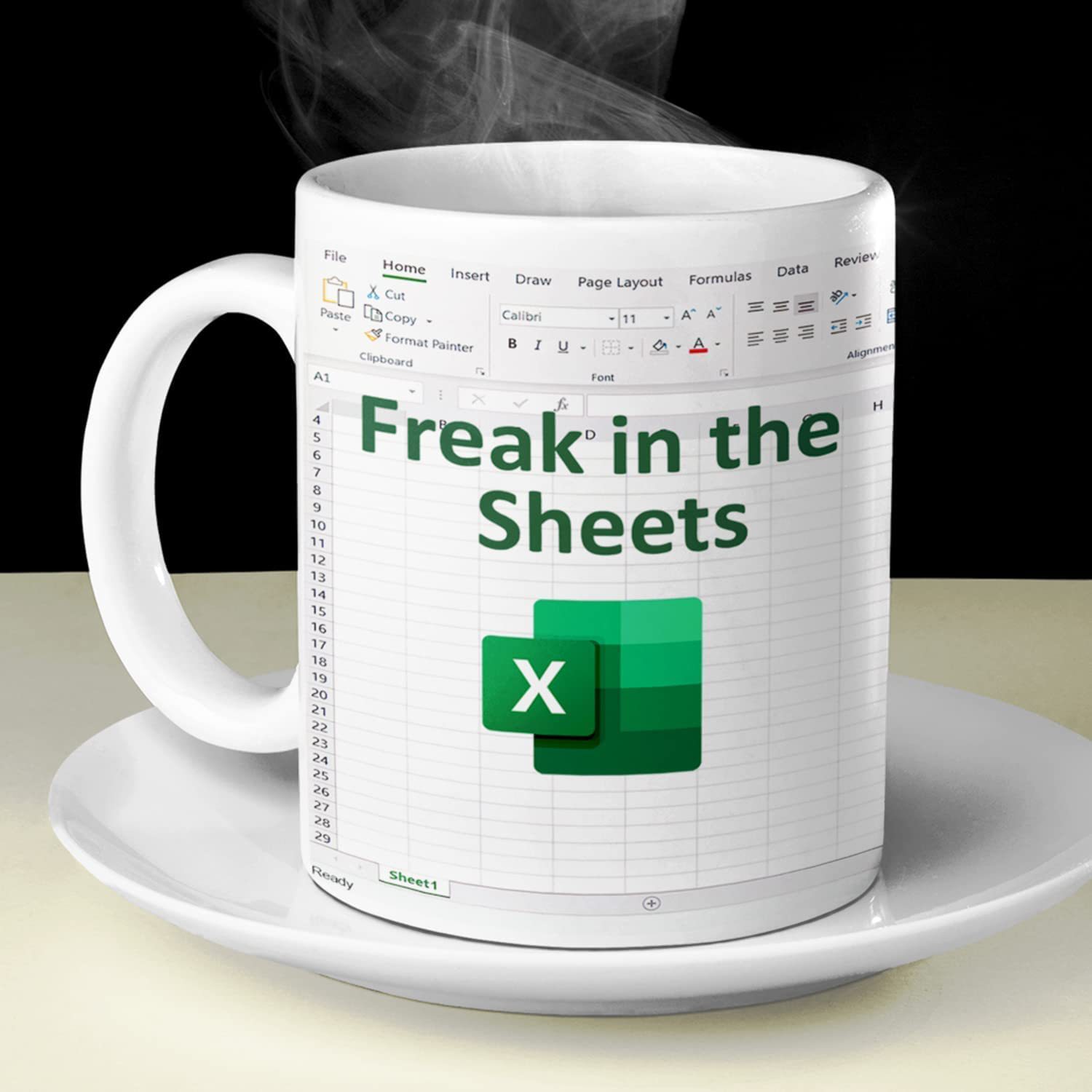 Freak In The Sheets Coffee Mug