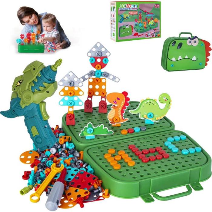 Dinosaur Toy Magic Game Toolbox