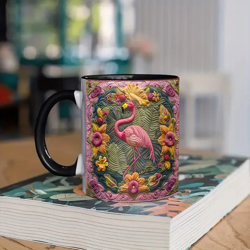 Flamingo Ceramic Coffee Mug