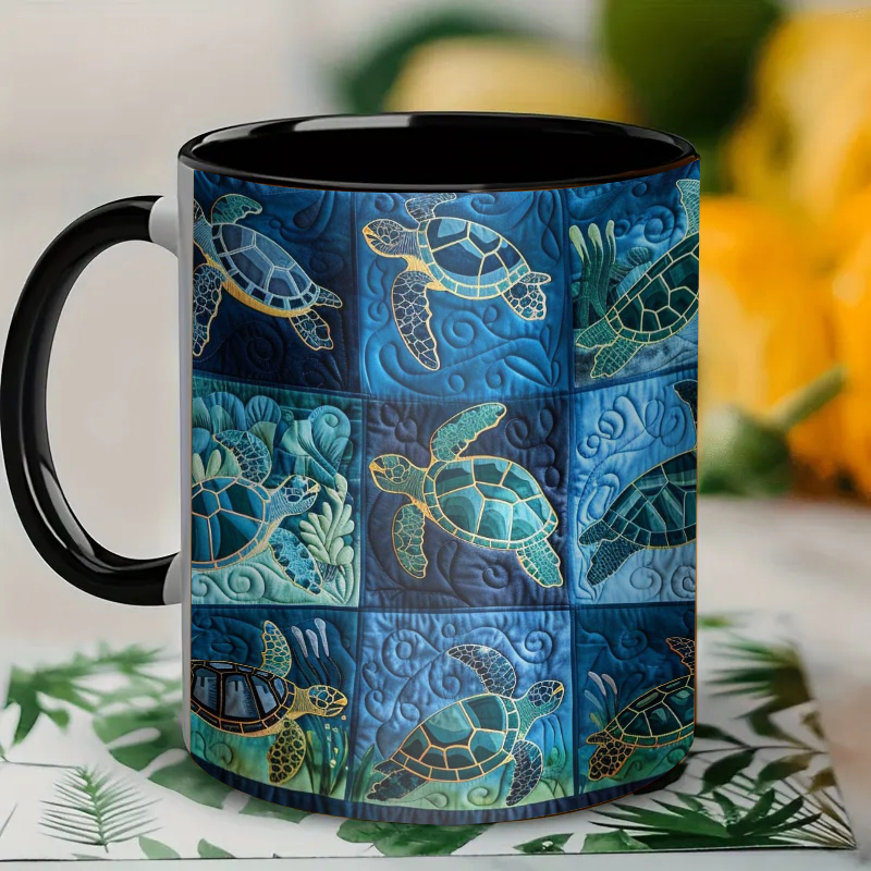 Turtle Ceramic Coffee Mug
