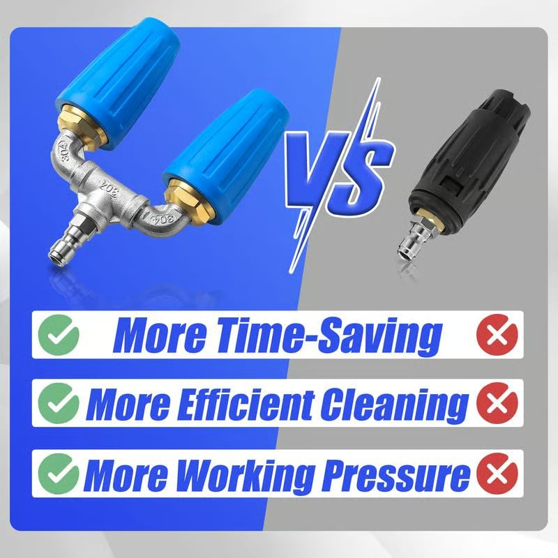 🔥Dual Turbo Nozzle Pressure Washer