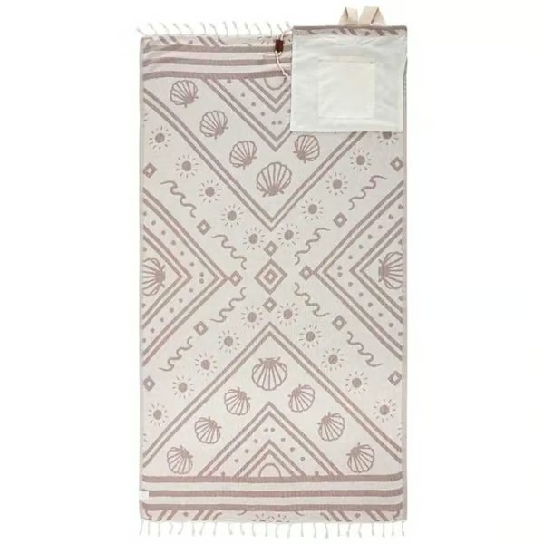 Multifunctional 2-in-1 Sand-Resistant Towel Bag for Outdoor & Travel Use