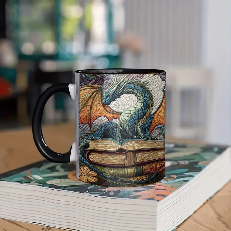 Magic Dragon Ceramic Coffee Mug