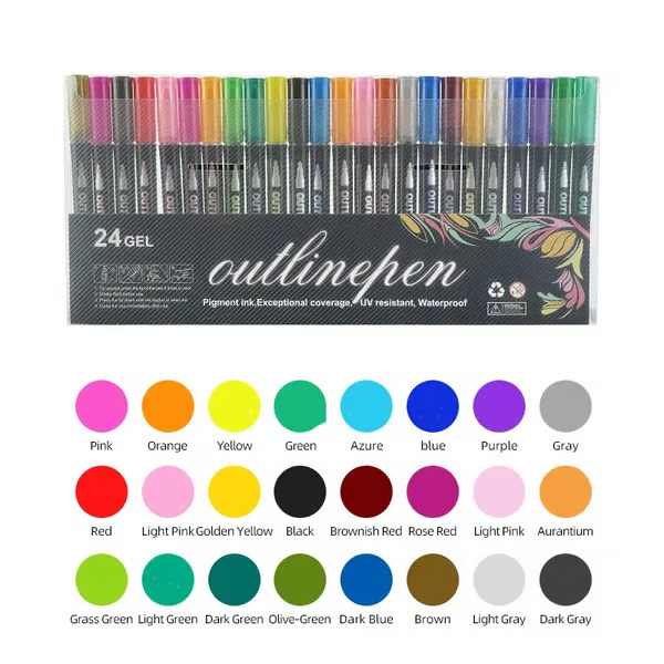 🔥🖌48-color Coloring Lightstick Graffiti Pen