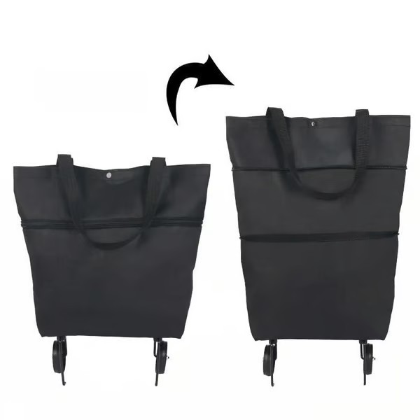 🛍️Foldable 2-in-1 Shopping Bag