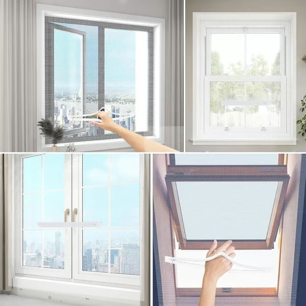 Self-adhesive Window Mesh Screen 🦟Anti Mosquito Insect Pet Proof Window Netting