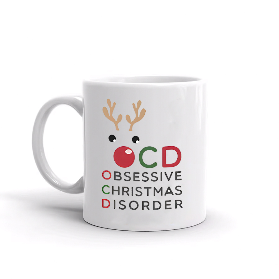 OCD Christmas Mug