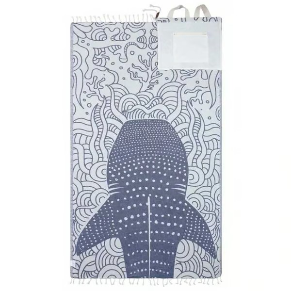 Multifunctional 2-in-1 Sand-Resistant Towel Bag for Outdoor & Travel Use