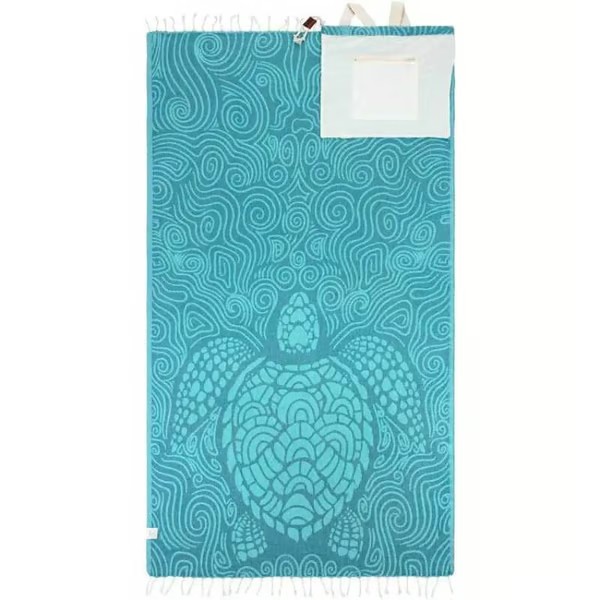 Multifunctional 2-in-1 Sand-Resistant Towel Bag for Outdoor & Travel Use
