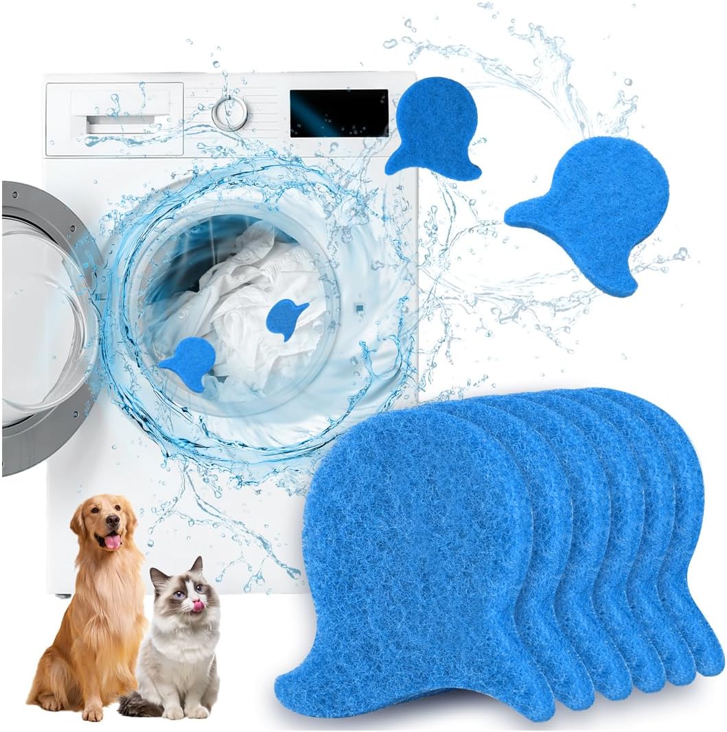 🐳Indigo Laundry Pet Hair Removal Fish