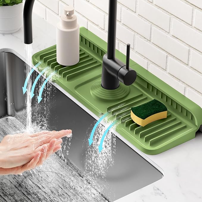 Kitchen Sink Faucet Mat