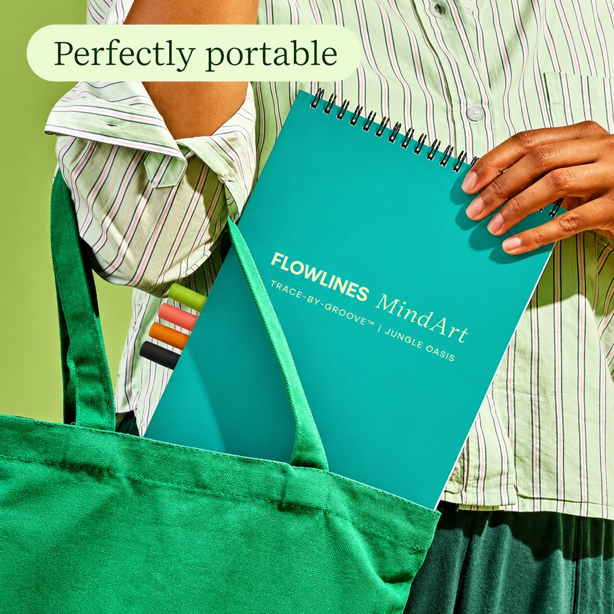Portable Trace By Groove coloring pad
