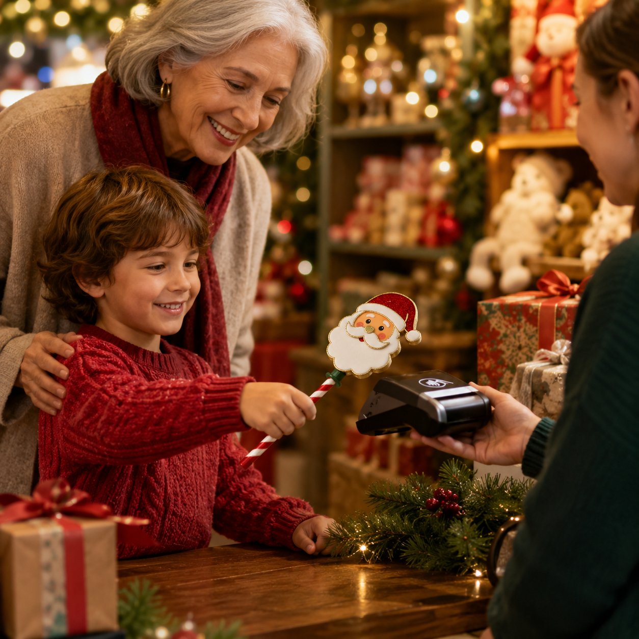  Christmas Payment Wand 🎄 Turn Every Tap Into Holiday Magic ✨