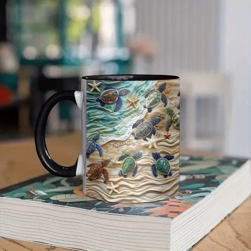 Turtle Beach Ceramic Coffee Mug