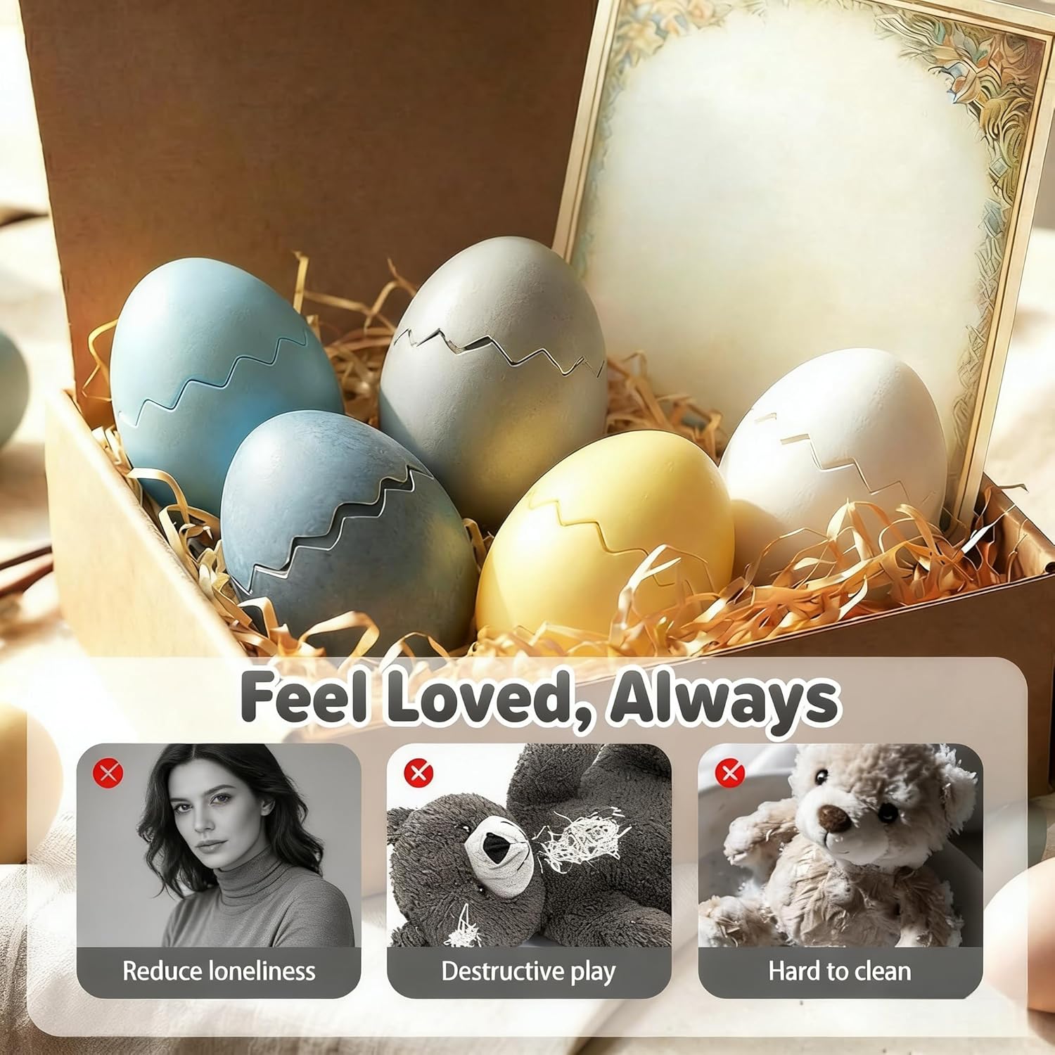 2026 New Edition Animal Shell-Opening Surprise Egg Toy 🐣