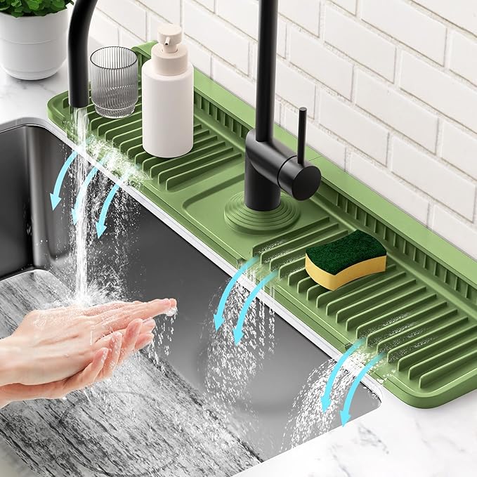 Kitchen Sink Faucet Mat