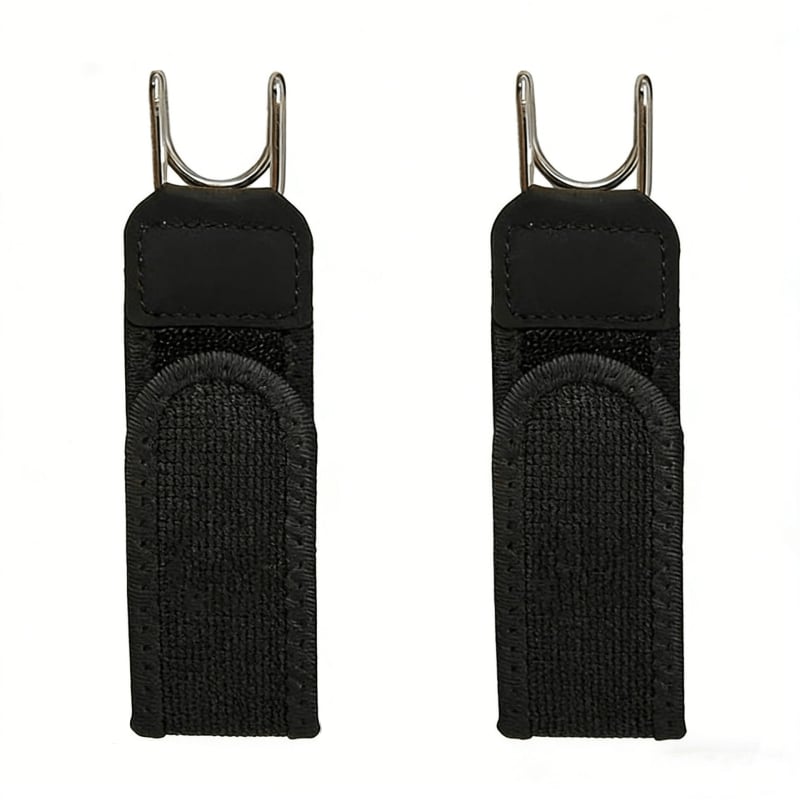 👖Keep Waistbands Neat Without A Bulky Buckle - 2-Pack Adjustable Elastic Belt✨