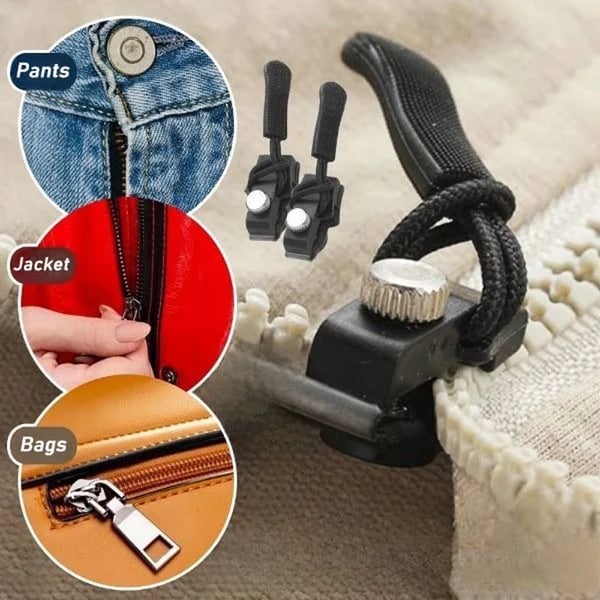 🎁Universal Zipper Repairer – Removable Zip Slider for Quick & Easy Repairs