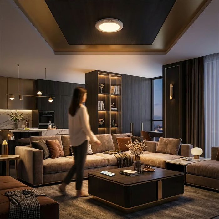 🔌Rechargeable Magnetic Wireless Motion Sensor Ceiling Light with Remote💡