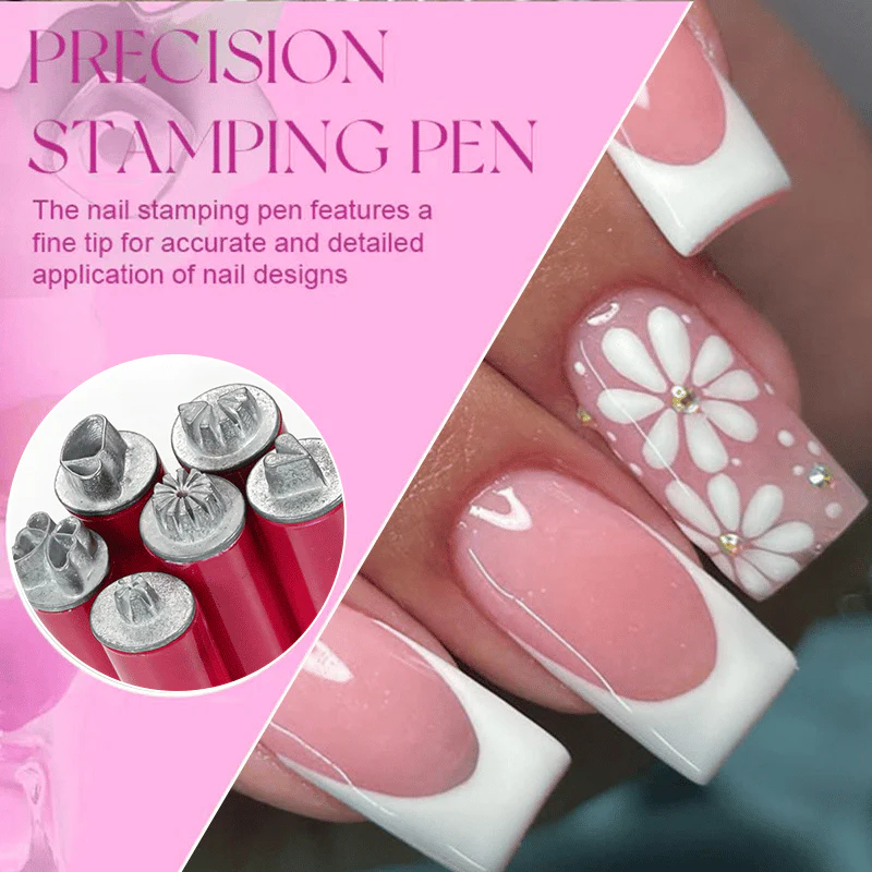 🔥Hot Sale Now🔥 Nail Art Stamp Pen Set