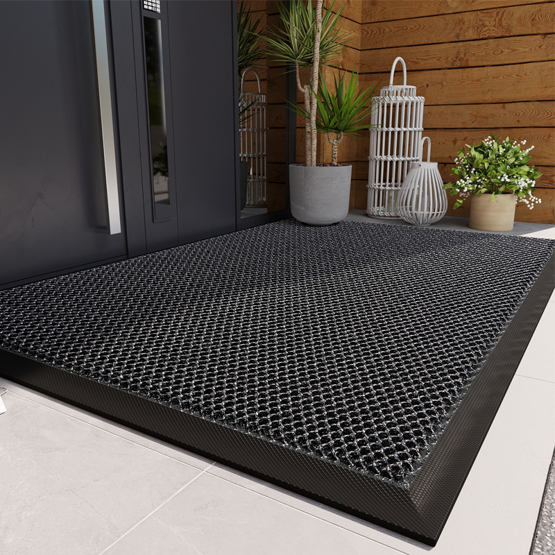 Mesh Quick-Dry Door Mat – Heavy-Duty, Sand and Dirt Trapper for Outdoor & Indoor Use