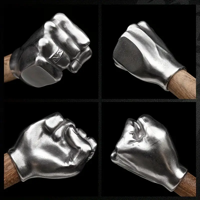 IronPunch™ 2.2lb Stainless Fist Hammer – Master Your Craft