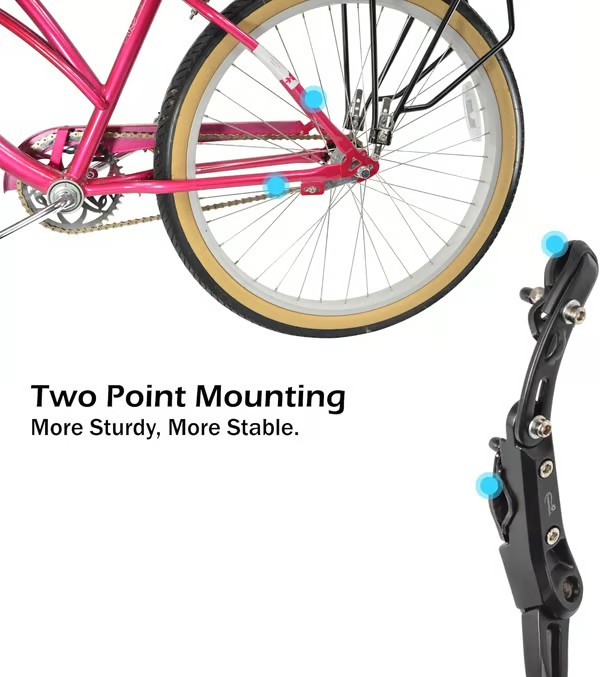 🚲 Premium Adjustable Bike Kickstand – Stability Meets Durability