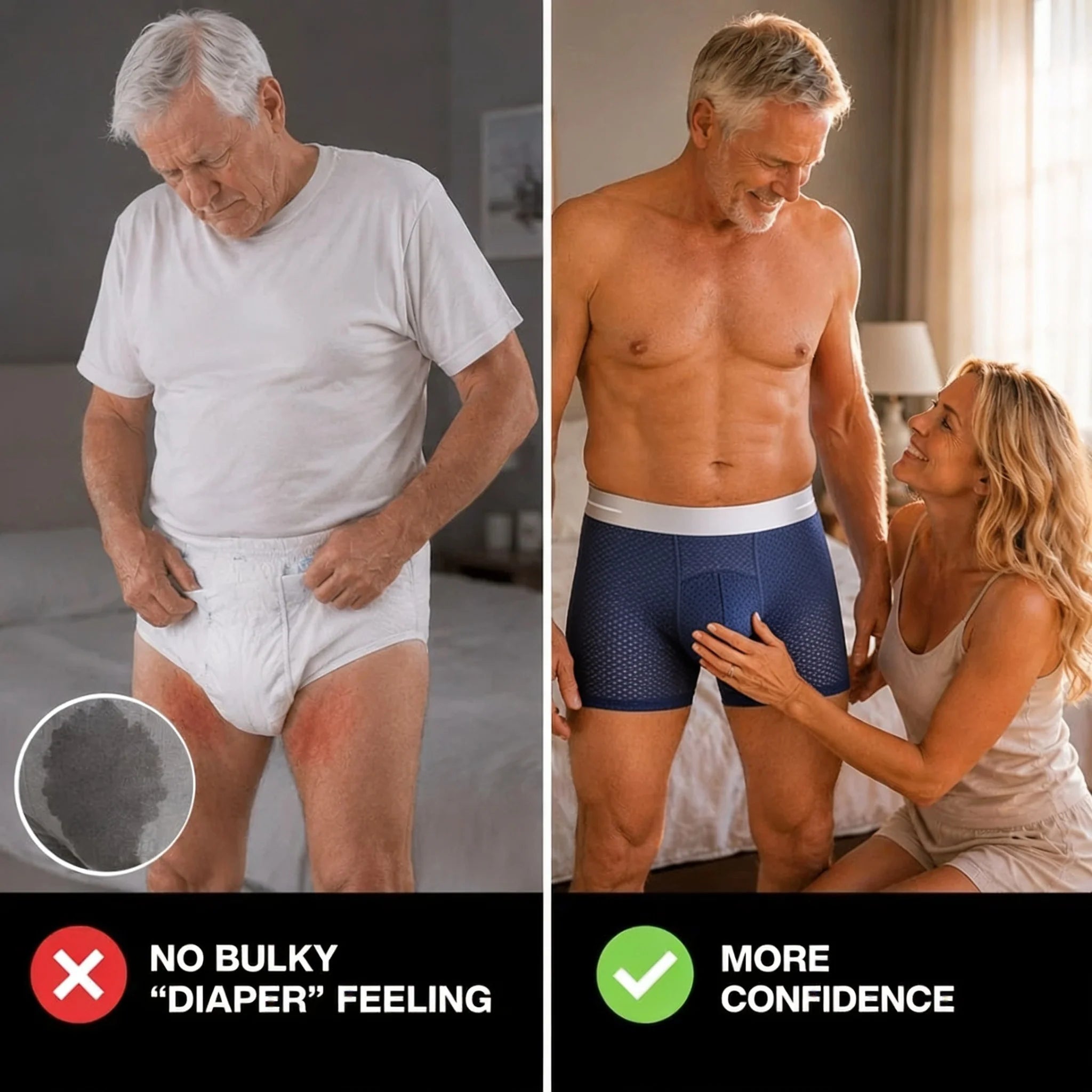 Discreet protective boxer