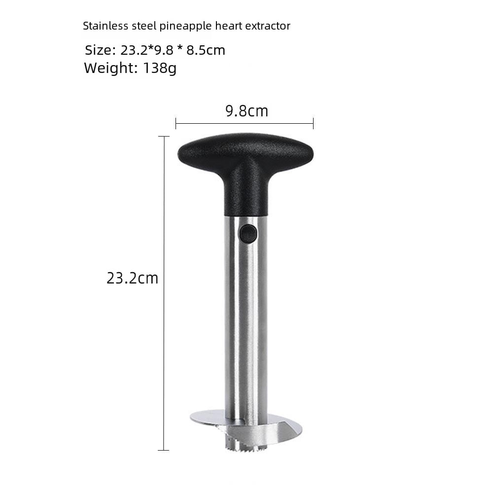 Premium Stainless Steel Pineapple Corer & Slicer Tool