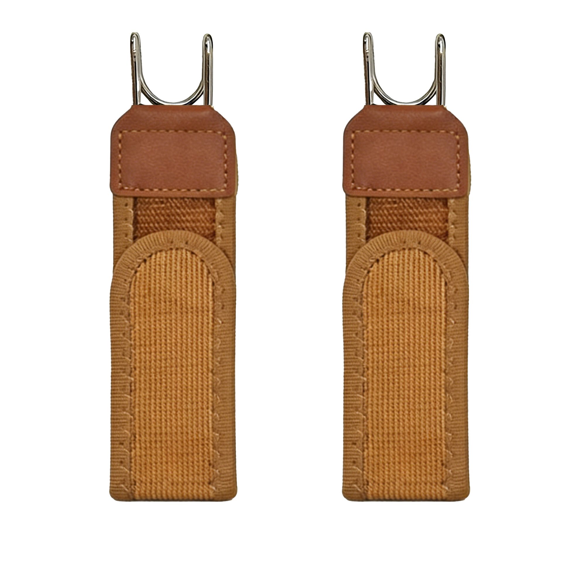 👖Keep Waistbands Neat Without A Bulky Buckle - 2-Pack Adjustable Elastic Belt✨