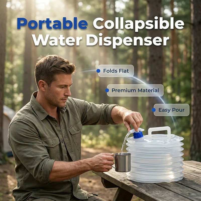 📢📢50% OFF !! ⏰Collapsible Water Container with Spigot