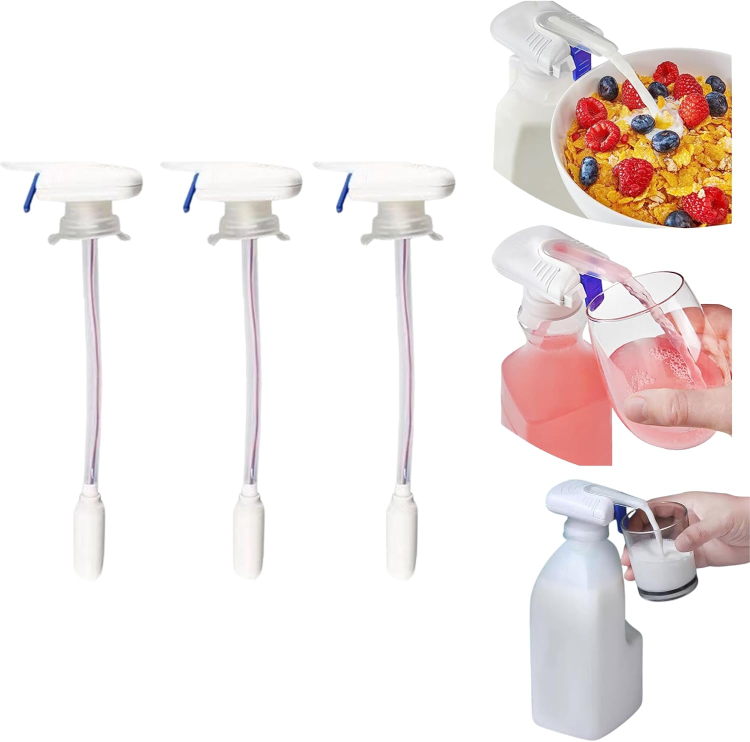 3 pcs Magic Tap Automatic Drink Dispenser for Fridge