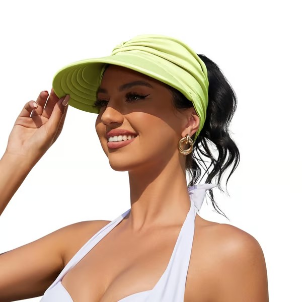 Women's UPF 50+ UV Protection Sun Visor Hat