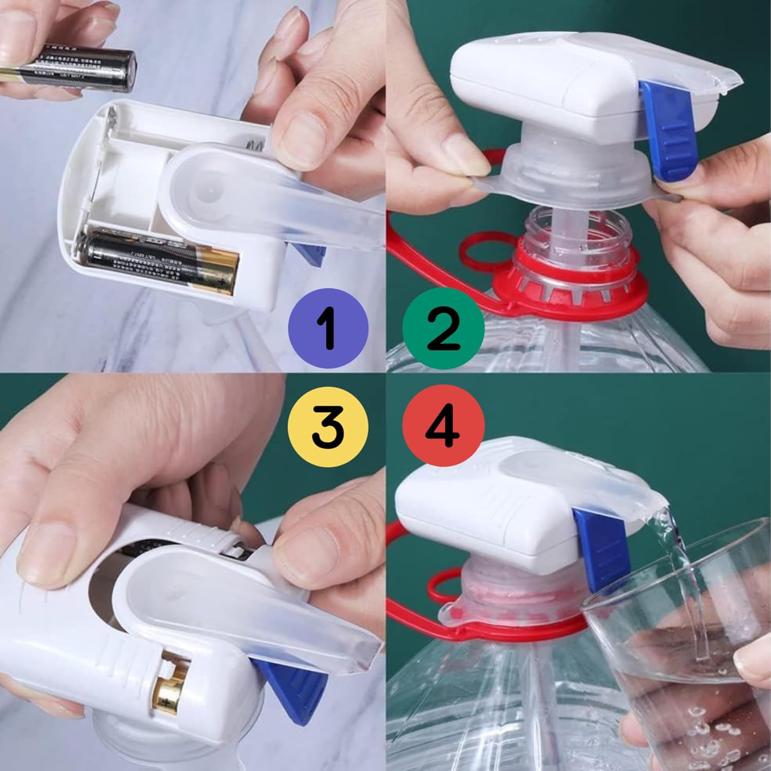 3 pcs Magic Tap Automatic Drink Dispenser for Fridge