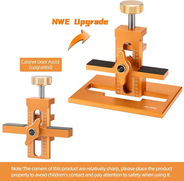 🛠️🔥2026 All-New Upgraded Model🔥Multifunctional Cabinet Door Installation Aid🛠️