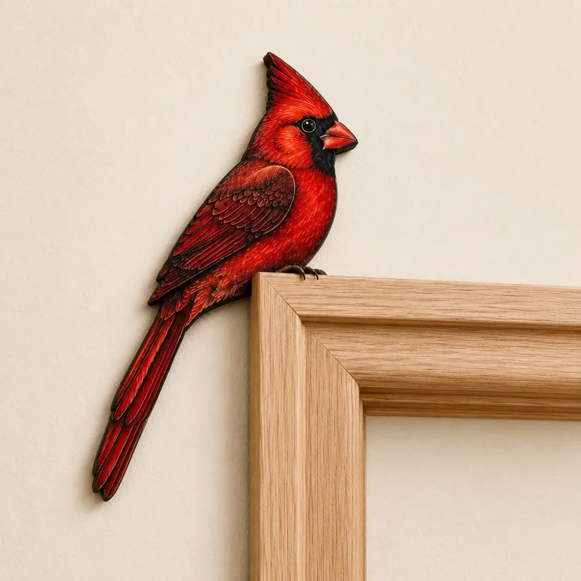 🐦🌿 3D Woodland Bird Door Topper | Nature-Inspired Door Frame Decor For Cozy Homes