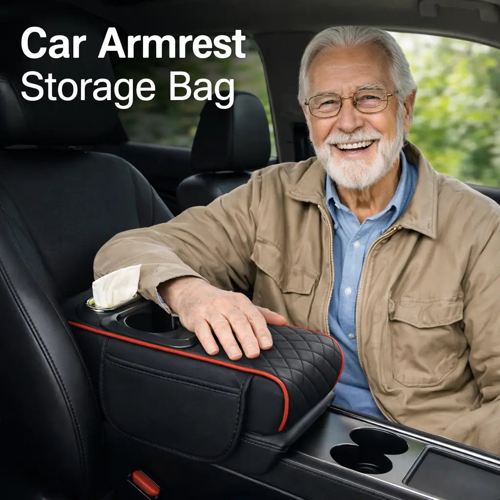 🏆35K+ SOLD🔥Car Armrest Storage Bag