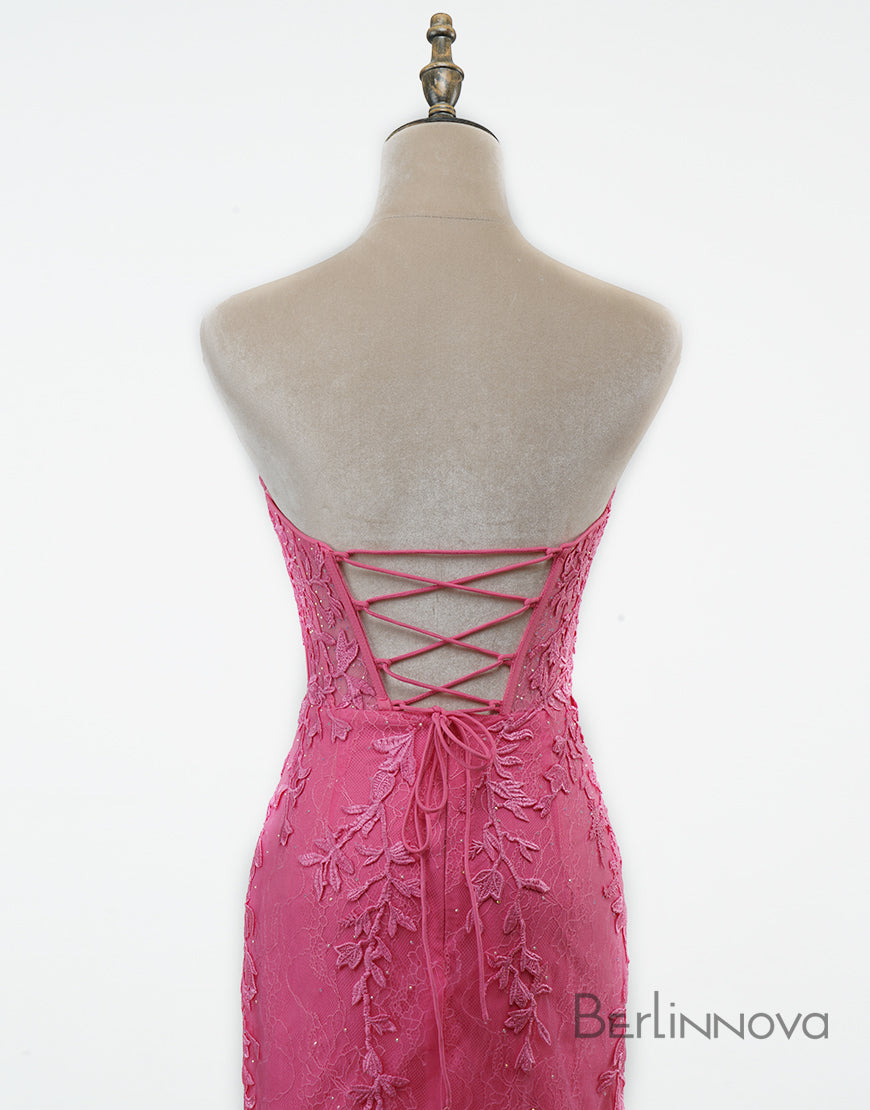 Sexy Elegant Lace Sweetheart Lace Up Homecoming Dress