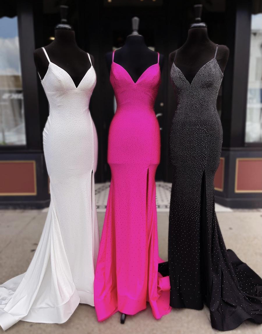 Dark Green Glitter Mermaid Open Back Long Corset Beaded Prom Dress