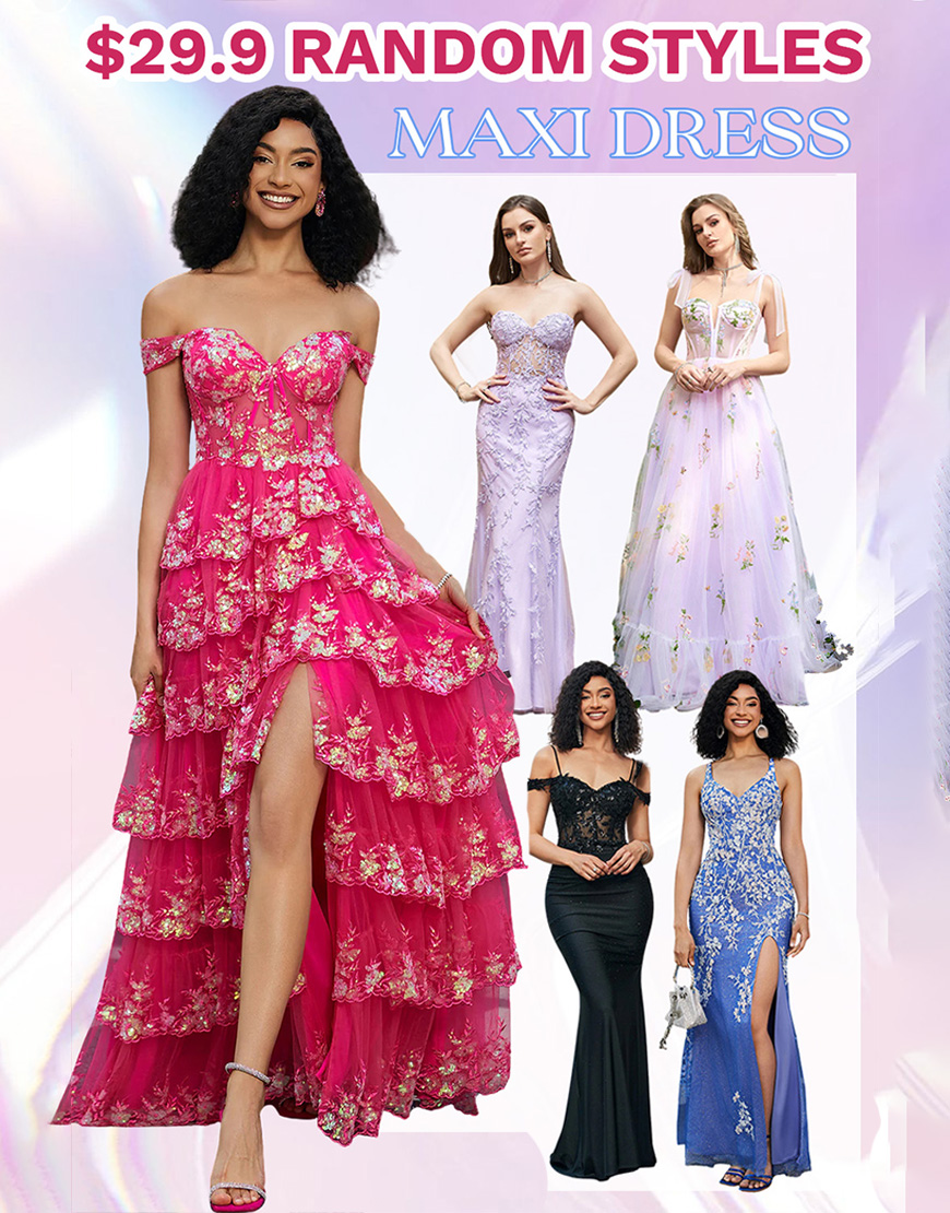 $29.9 - Random Prom Dress